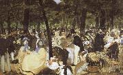Edouard Manet Music at the Tuileries Spain oil painting artist
